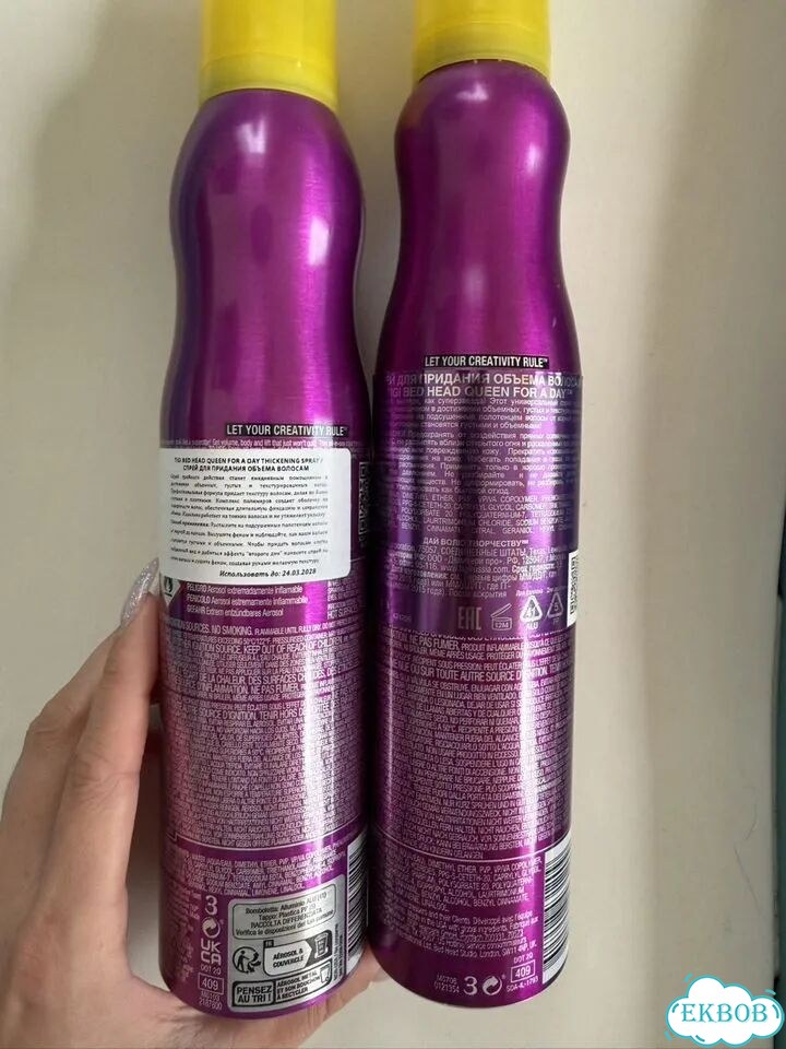 Tigi bed head queen for a day 2 шт для объема фото 2