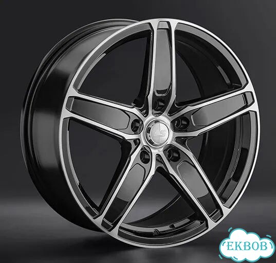 LS wheels LS1337 : 8x18 5*112 Et:56 Dia:66,6 bkf фото 1