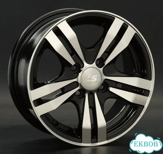 LS wheels LS142 : 6,5x15 5*112 Et:40 Dia:66,6 bkf фото 1