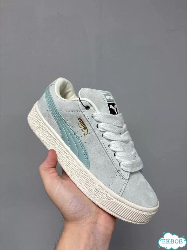 Puma Suede XL Серо-голубые (SO) фото 3