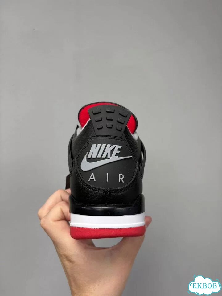 Nike Air Jordan 4 Черно-красные (SO) фото 2