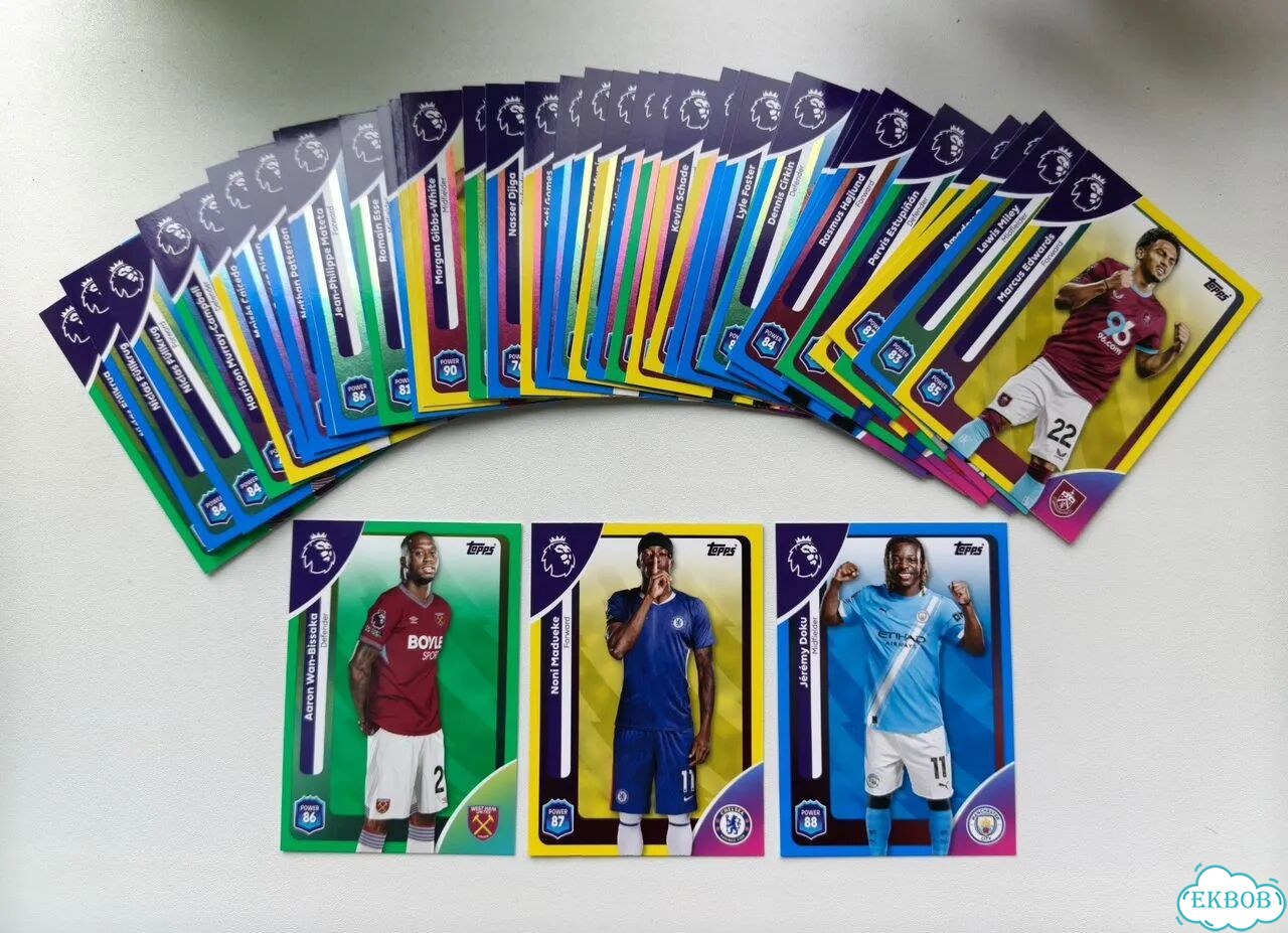 Карточки Topps Premier League 2025/26 фото 1