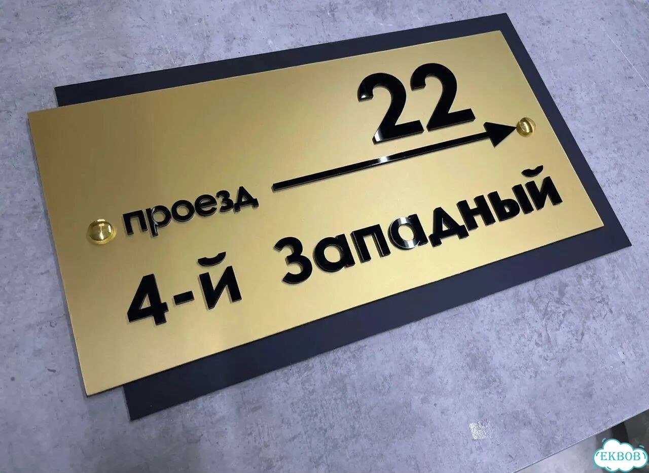 Адресный знак, вывеска, табличка от производителя фото 2