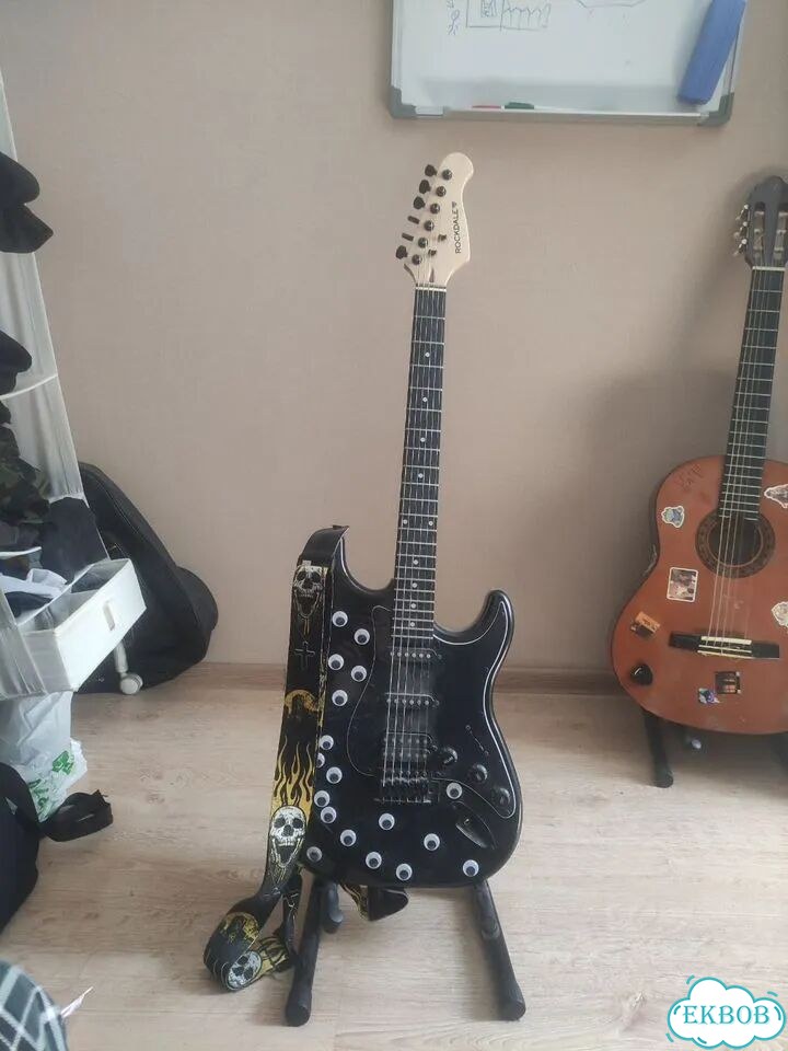 Электрогитара stratocaster rockdale фото 2