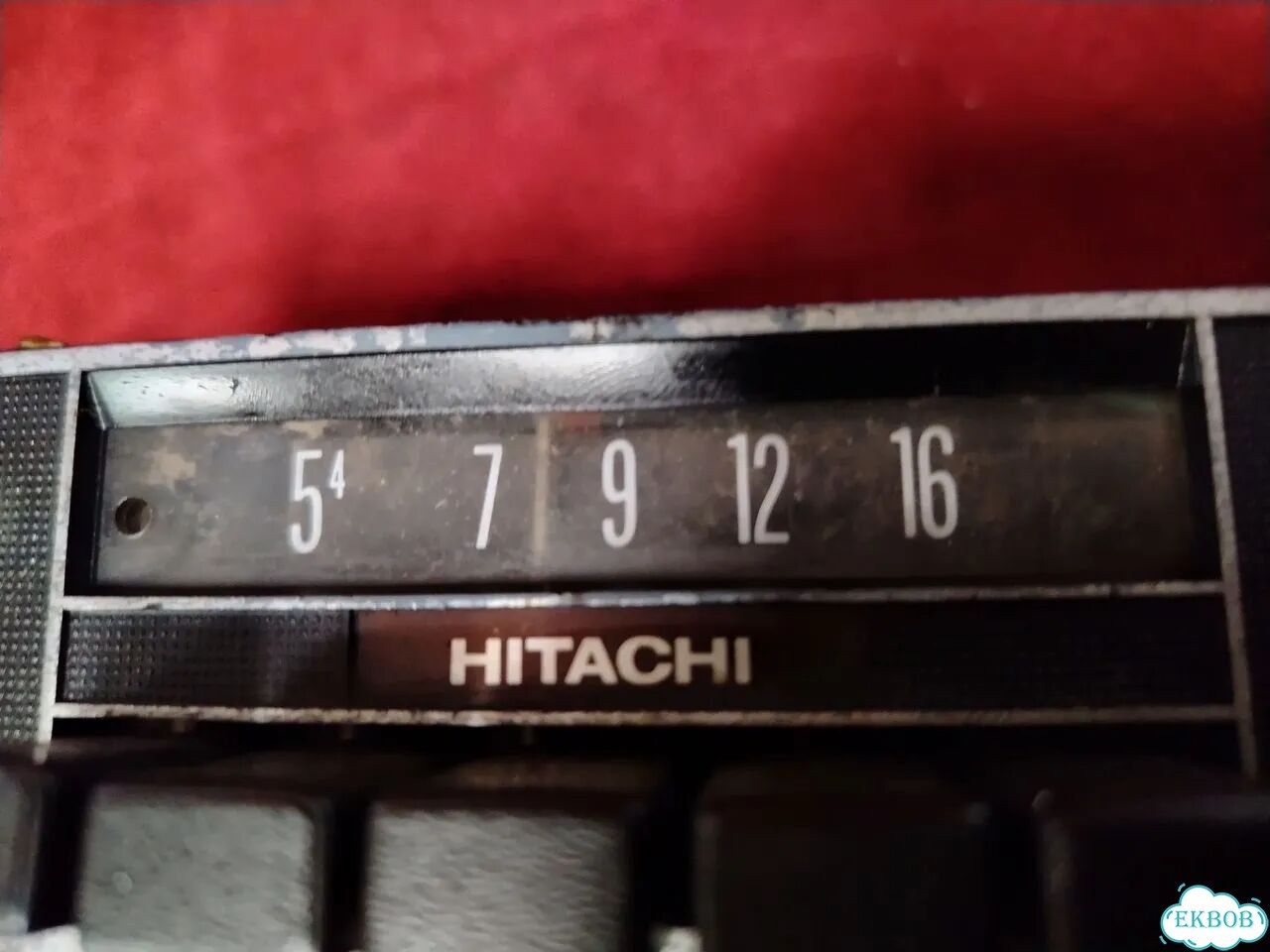Авто радио ретро hitachi фото 10