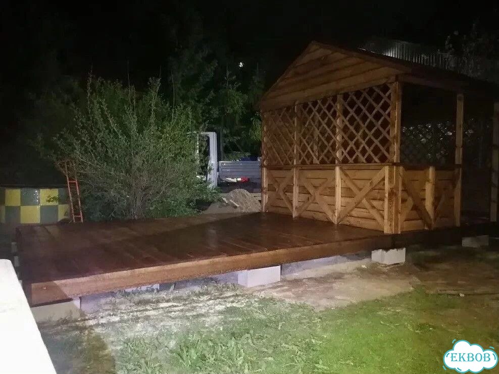 Беседка для дачи фото 2