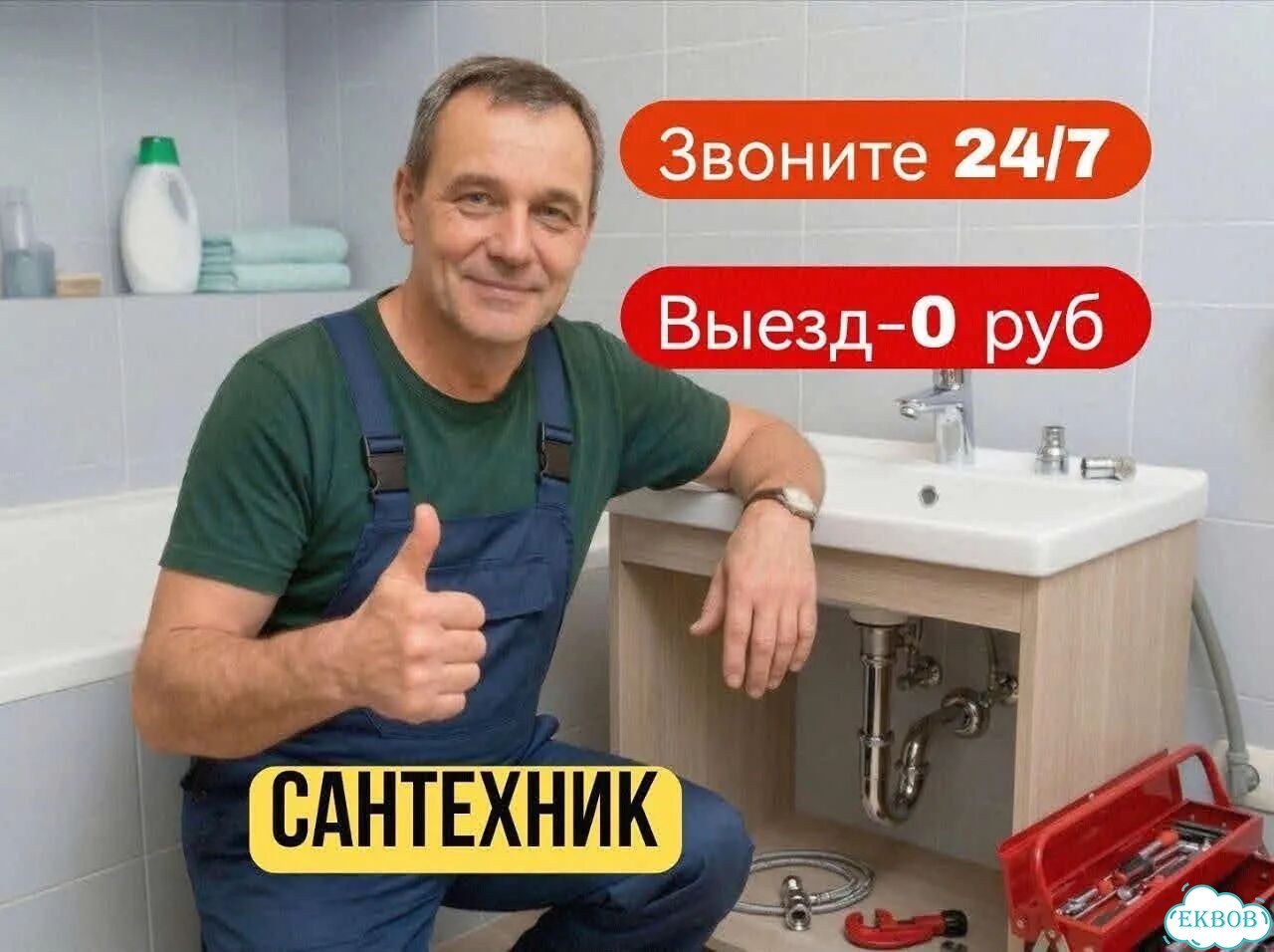 Сантехник Услуги сантехника фото 1