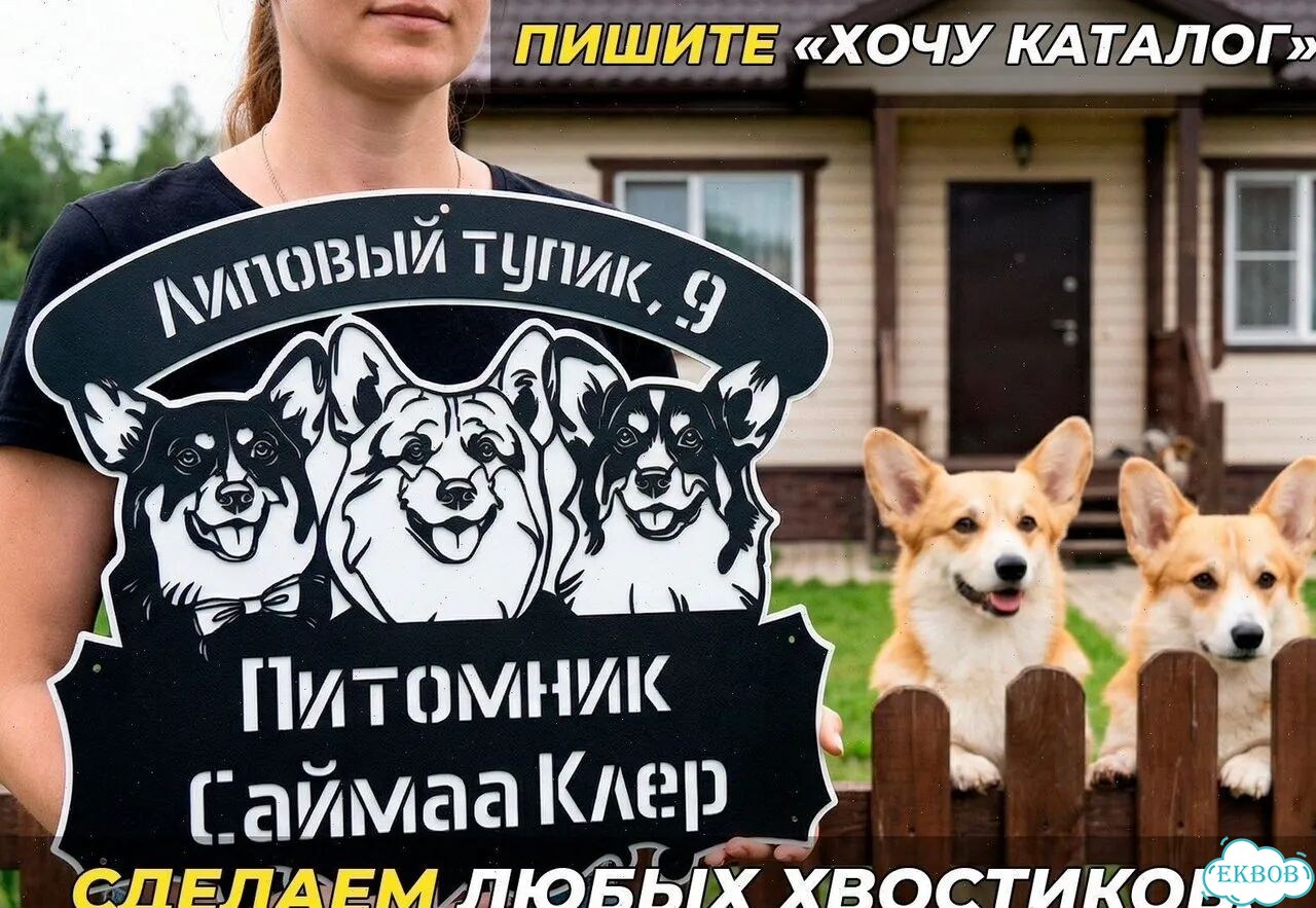 Красивая вывеска на дом с животными фото 3