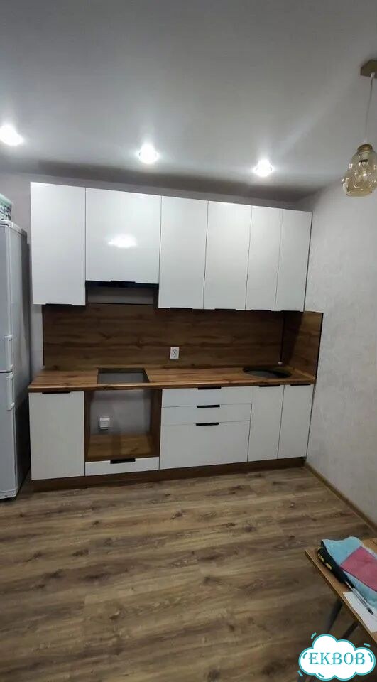Кухонный гарнитур модульный с глянцевыми фасадами мдф фото 8