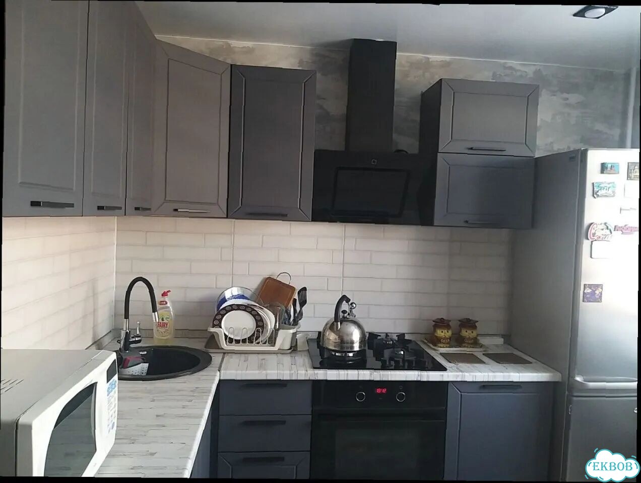 Кухня из модулей любая длина и высота современный дизайн фото 4