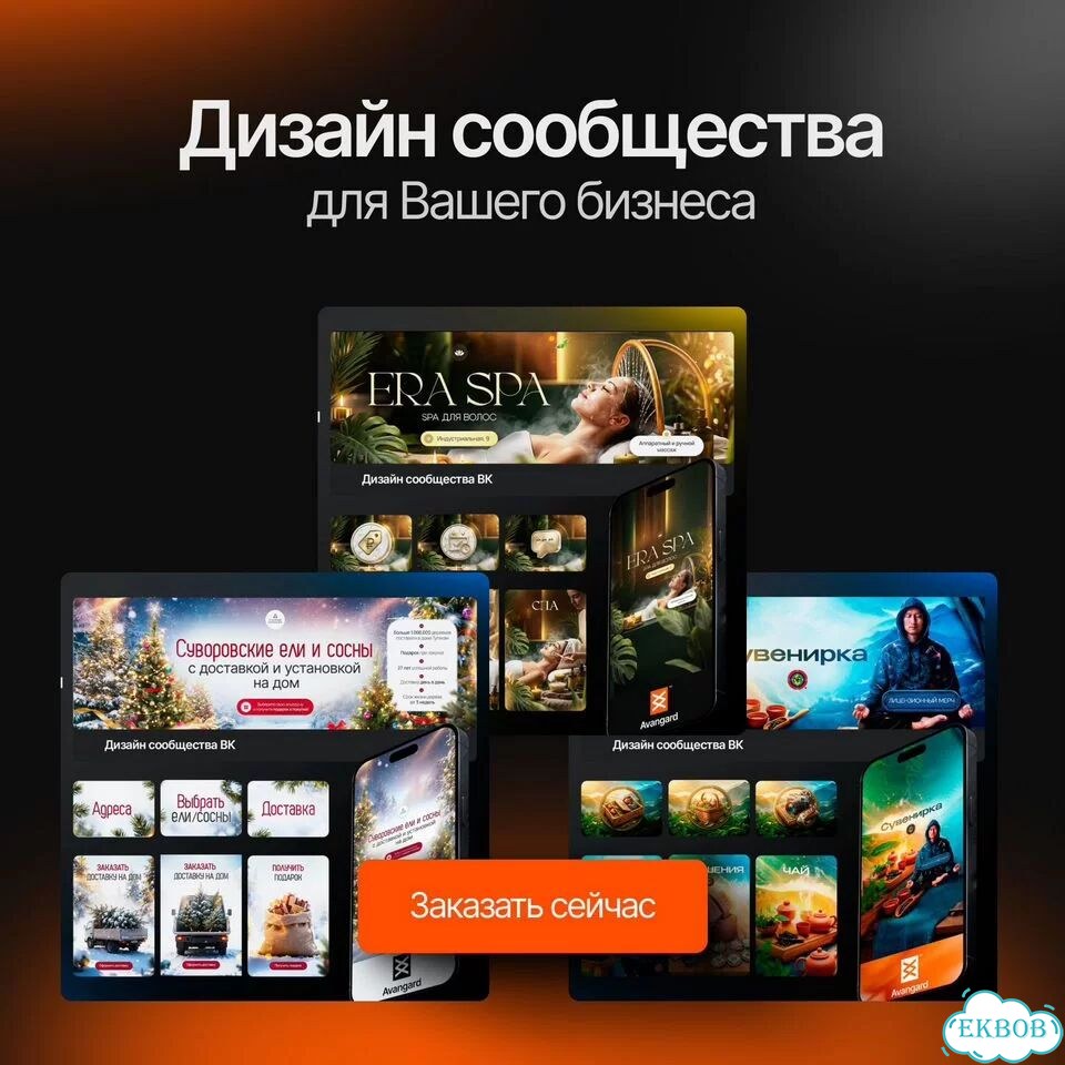 Оформление группы вконтакте для бизнеса фото 1
