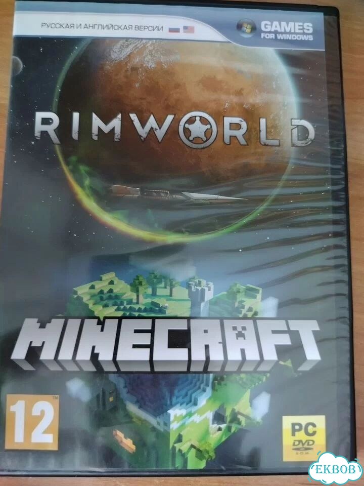 Диск minecraft+rimworld фото 1