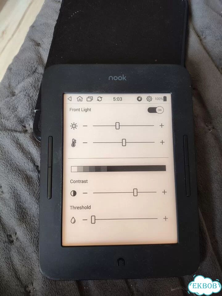 Электронная книга nook bnrv 520 фото 2