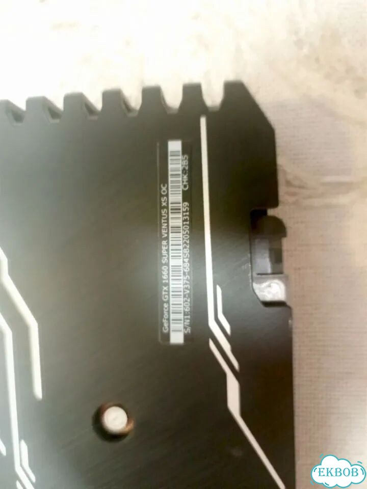 GeForce GTX 1660 super ventus XS OC фото 5