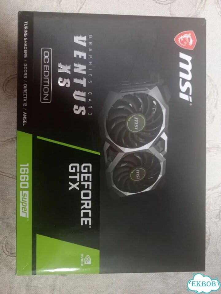 GeForce GTX 1660 super ventus XS OC фото 7