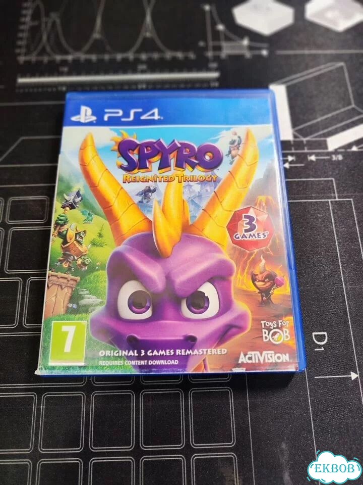 Диск Spyro trilogy ps4 фото 1