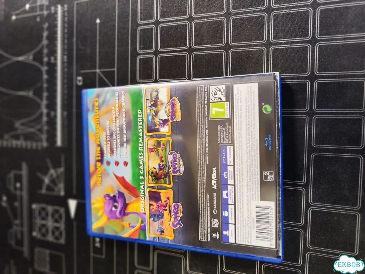 Диск Spyro trilogy ps4 фото 3