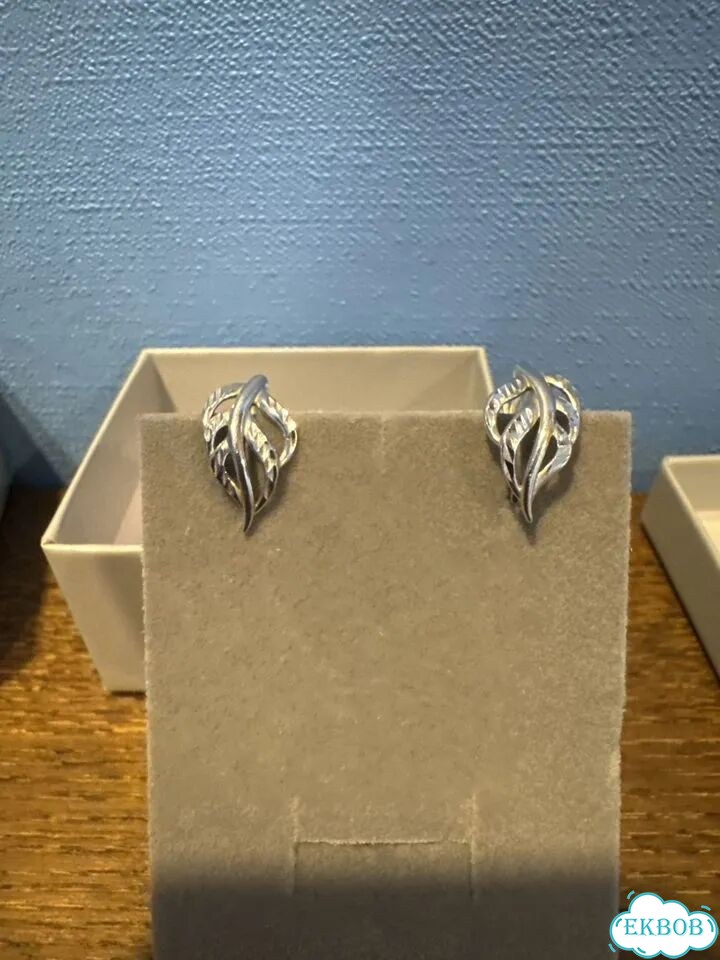 Серьги серебро фото 1