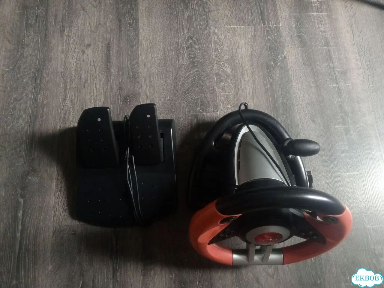Игровой руль oklick V2 фото 1