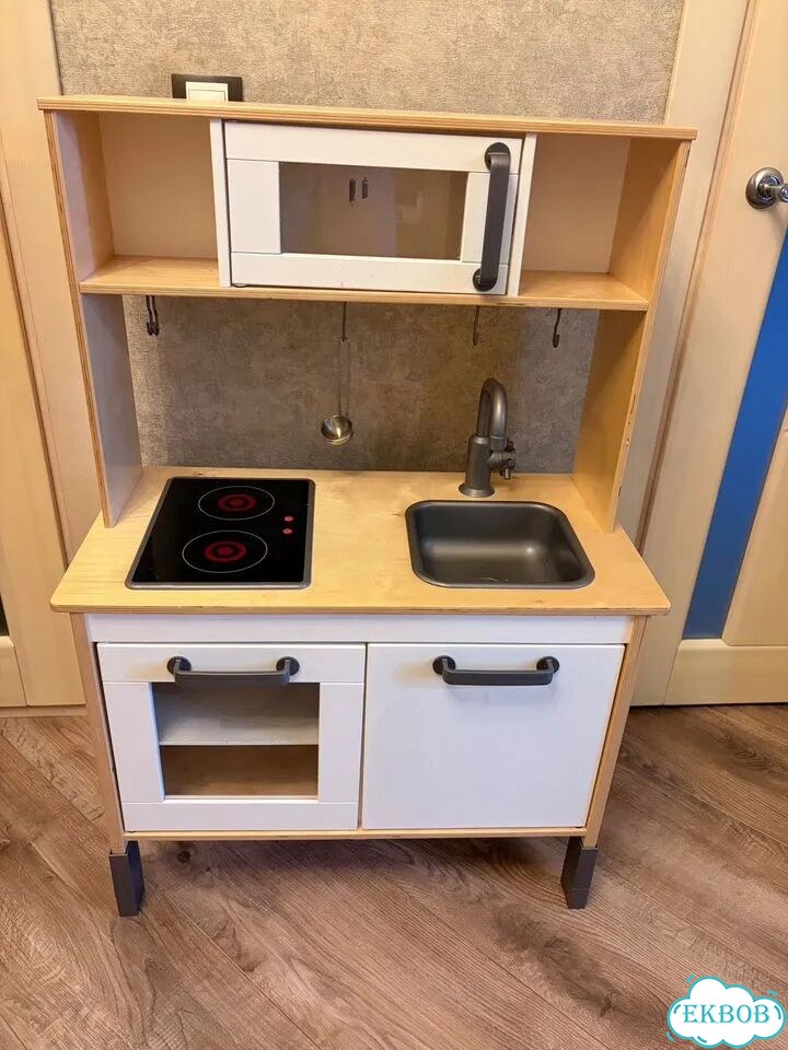 Детская деревянная кухня IKEA фото 1