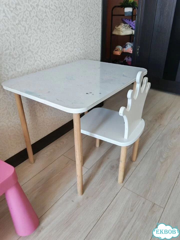 Детский стол и стул фото 1