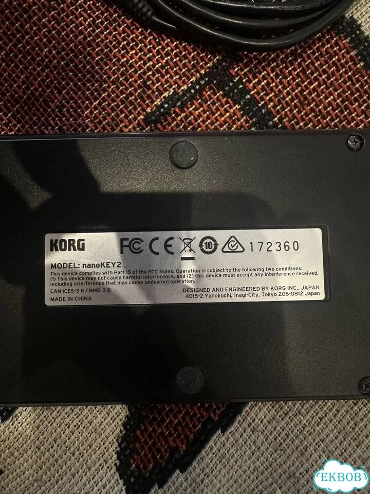 Korg nanokey2 фото 2