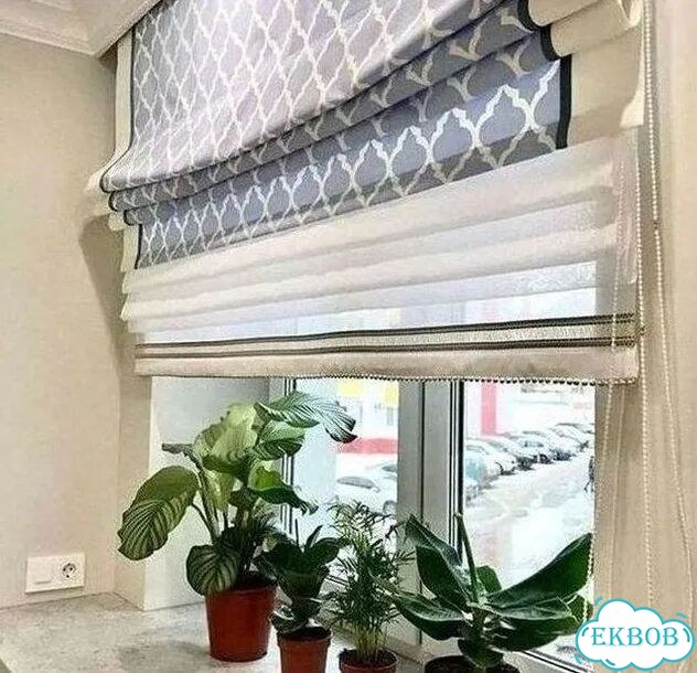 Римские шторы IKEA фото 2