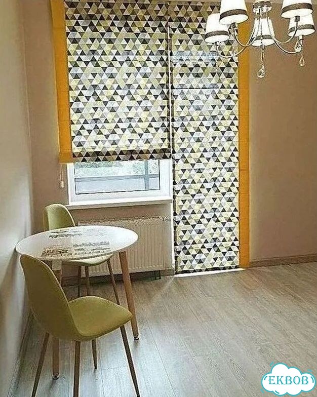 Римские шторы IKEA фото 4