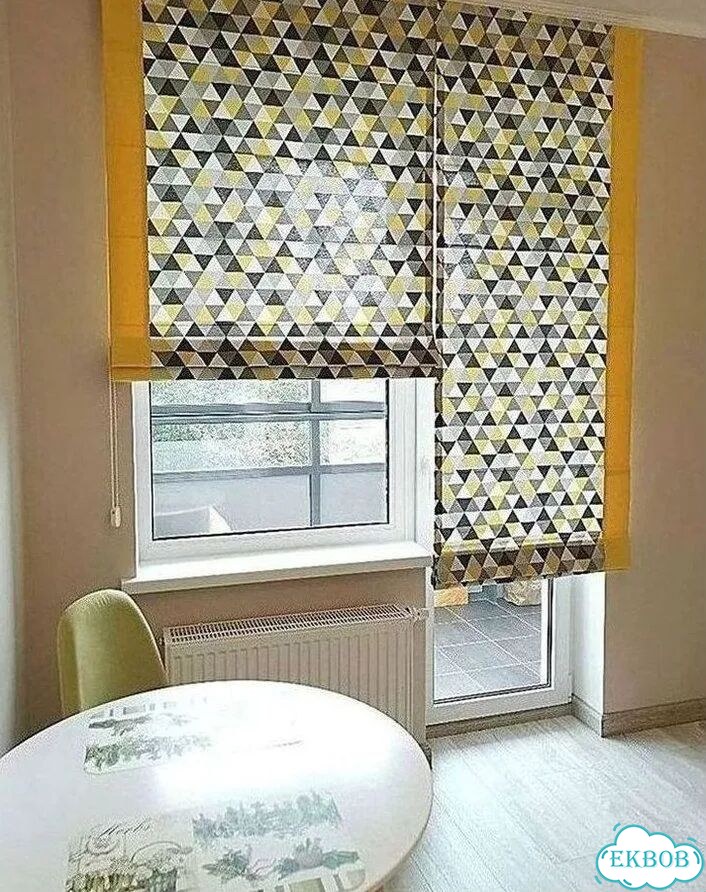 Римские шторы IKEA фото 5