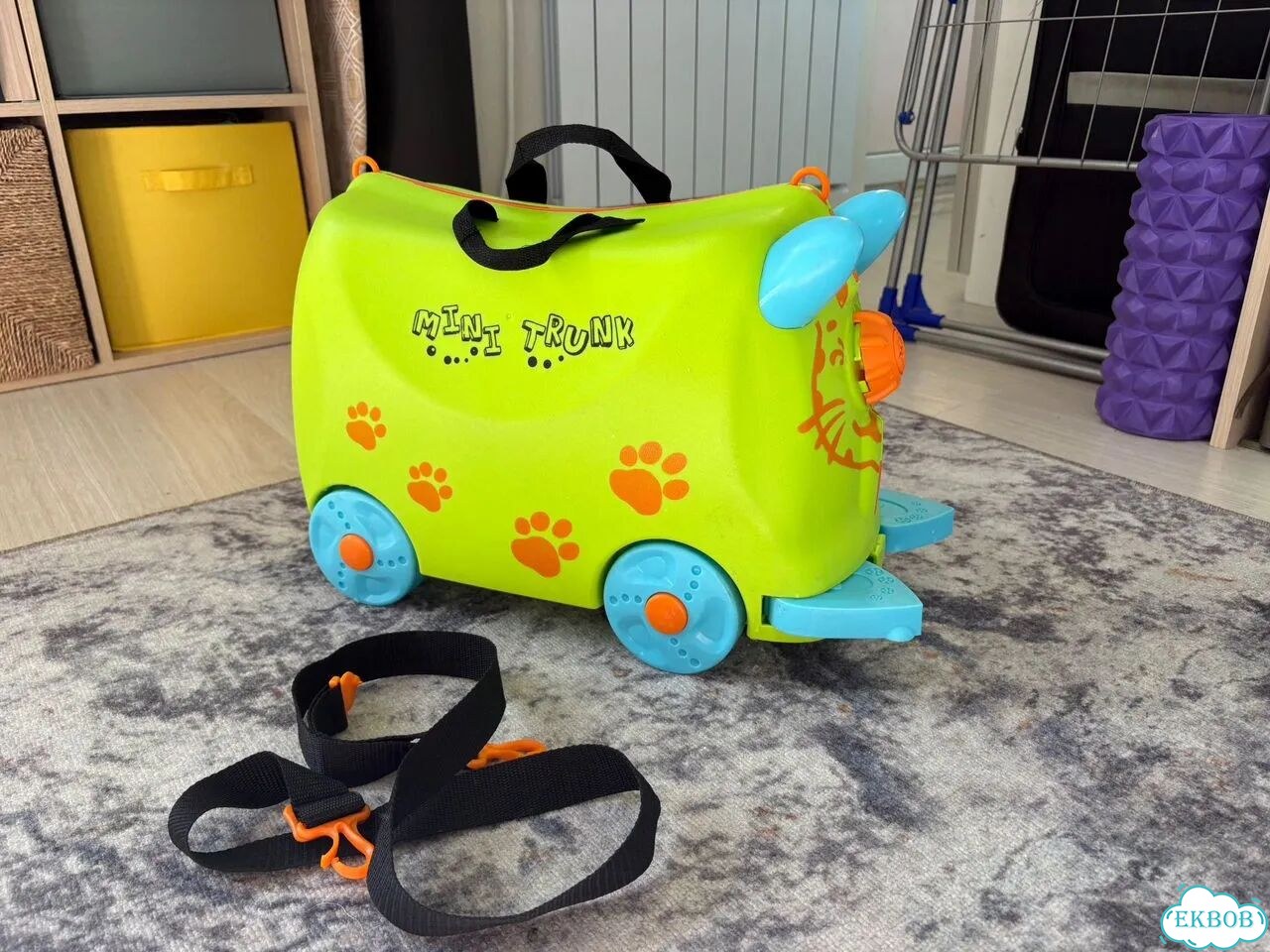 Детский чемодан каталка trunki фото 3