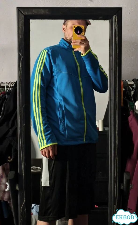 Винтажная олимпийка Adidas Predator. Оригинал фото 9