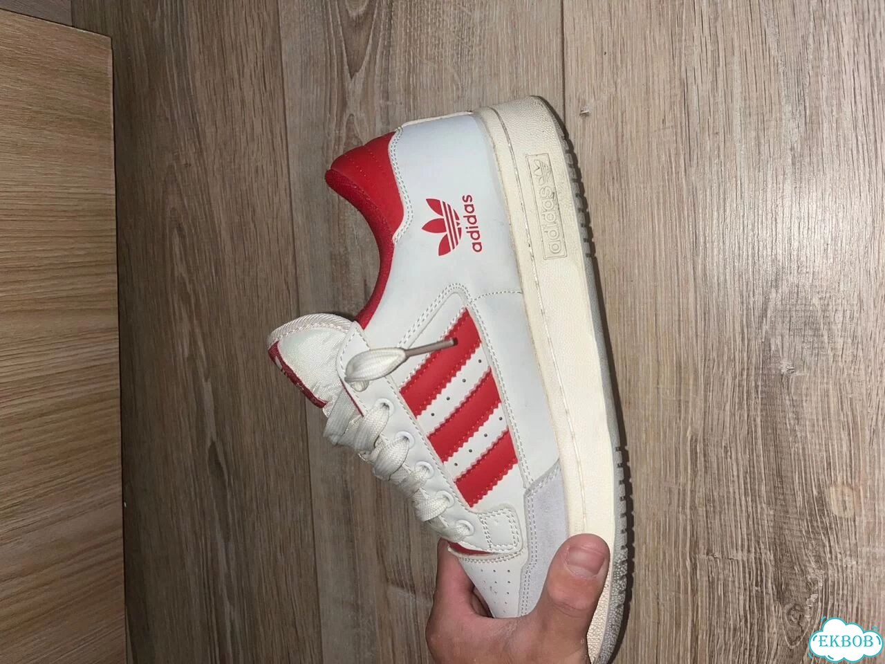 Adidas forum low white red Адидас форум лоу фото 5