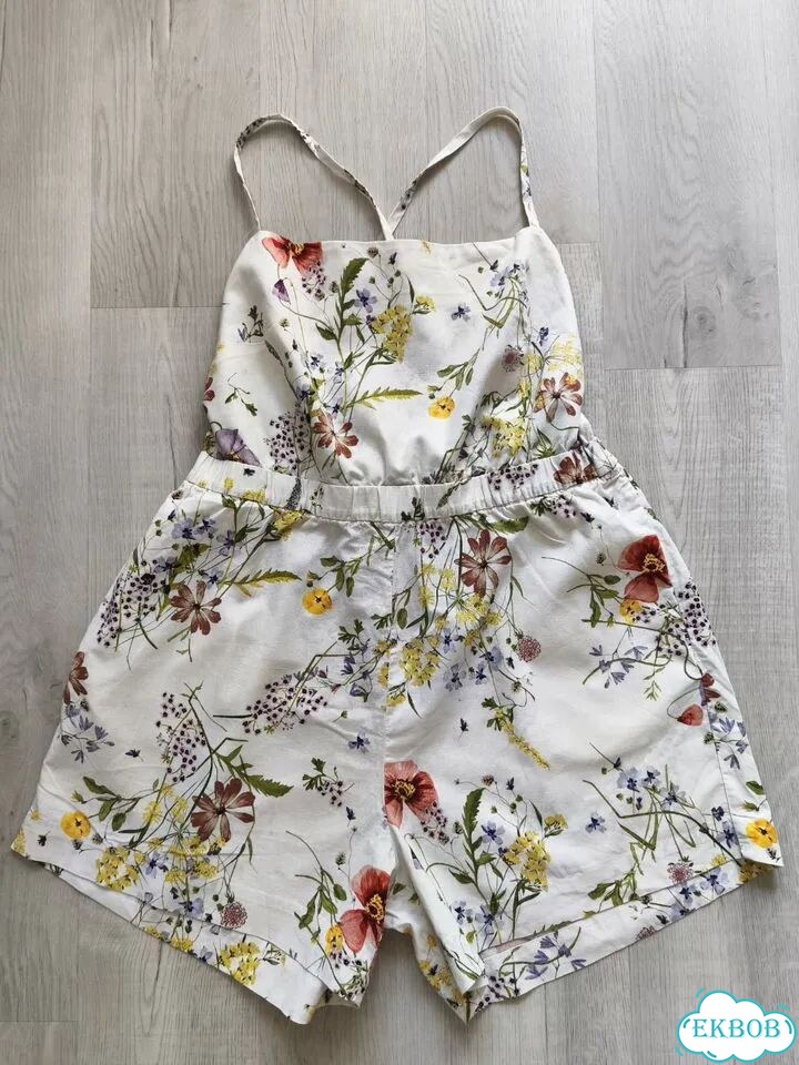 Льняной новый комбинезон hm XL фото 4