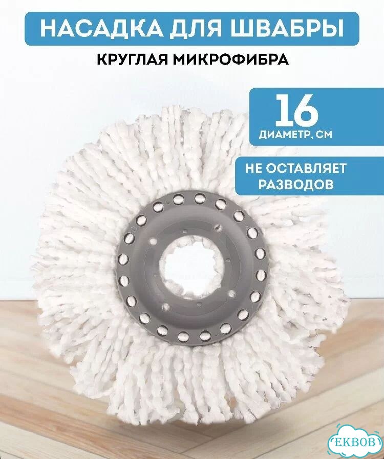 Насадка для швабры круглая фото 1