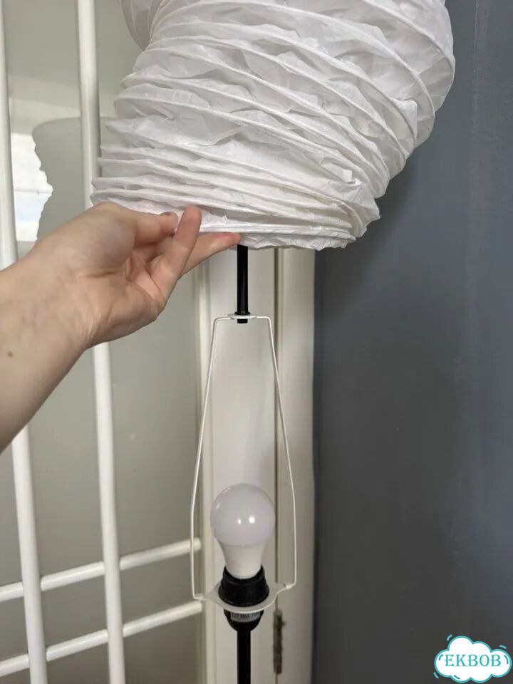 Напольный светильник торшер IKEA Holmo фото 5