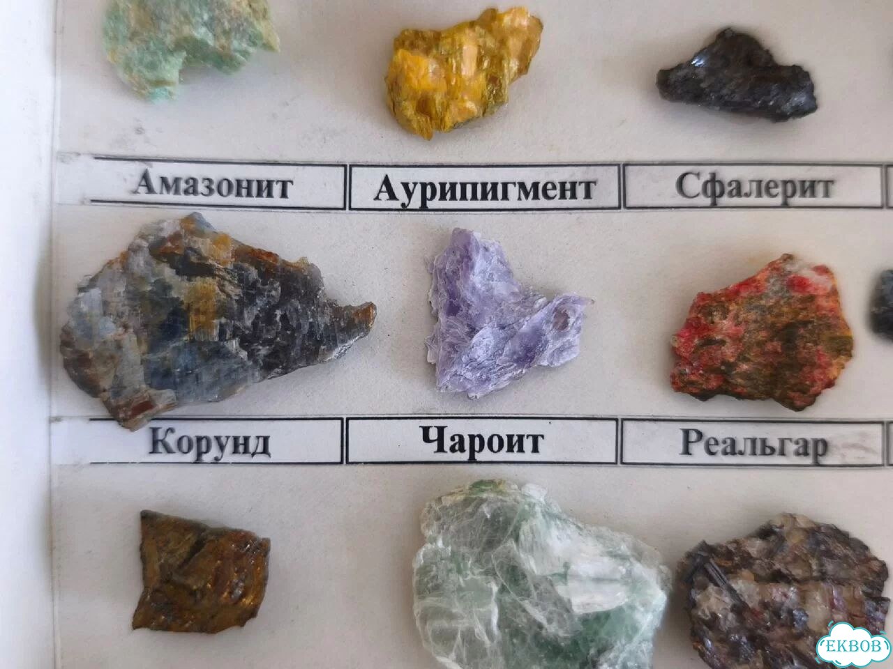 Коллекция минералов фото 2