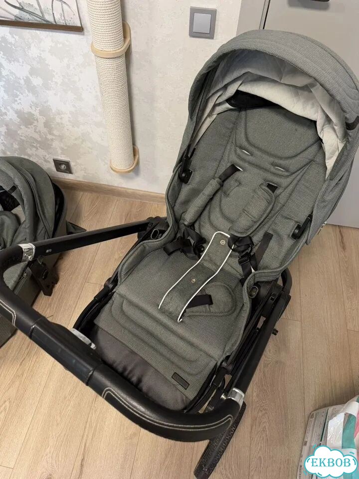 Коляска luxmom 750 2в1 фото 3