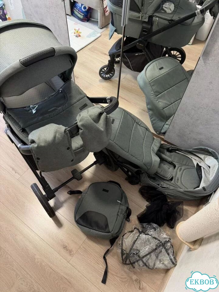 Коляска luxmom 750 2в1 фото 7
