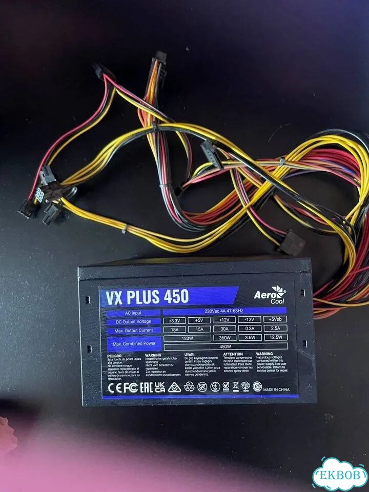 Блок питания AeroCool VX Plus 450W фото 1