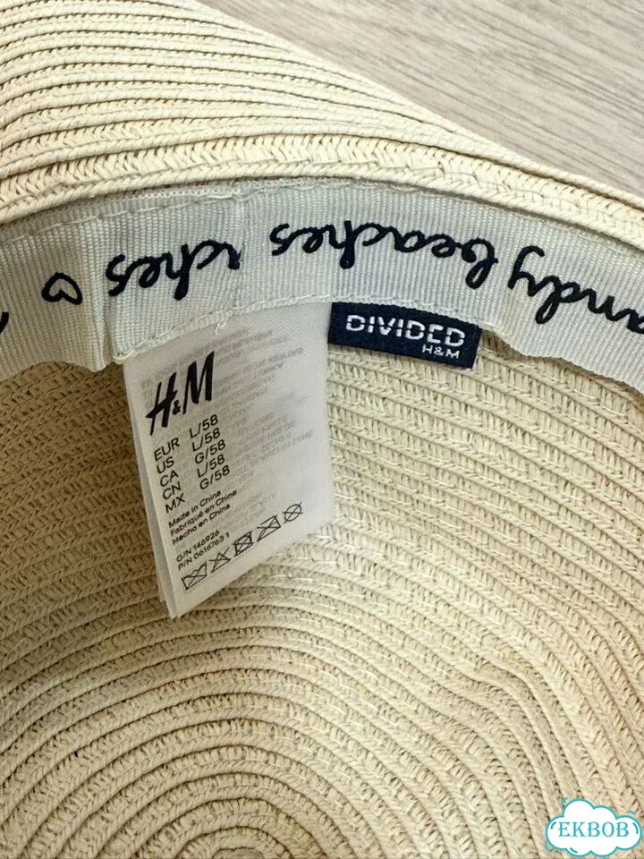 Шляпа H&M размер 58 фото 1