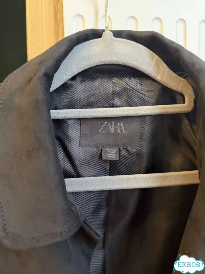 Куртка из искусственной замши Zara фото 6