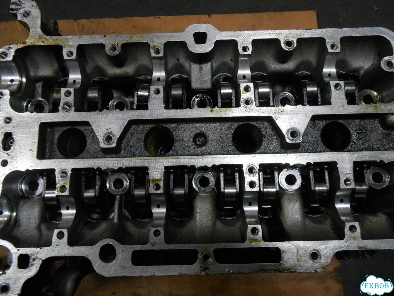 Головка блока цилиндров Opel A14NET 55565291 фото 6
