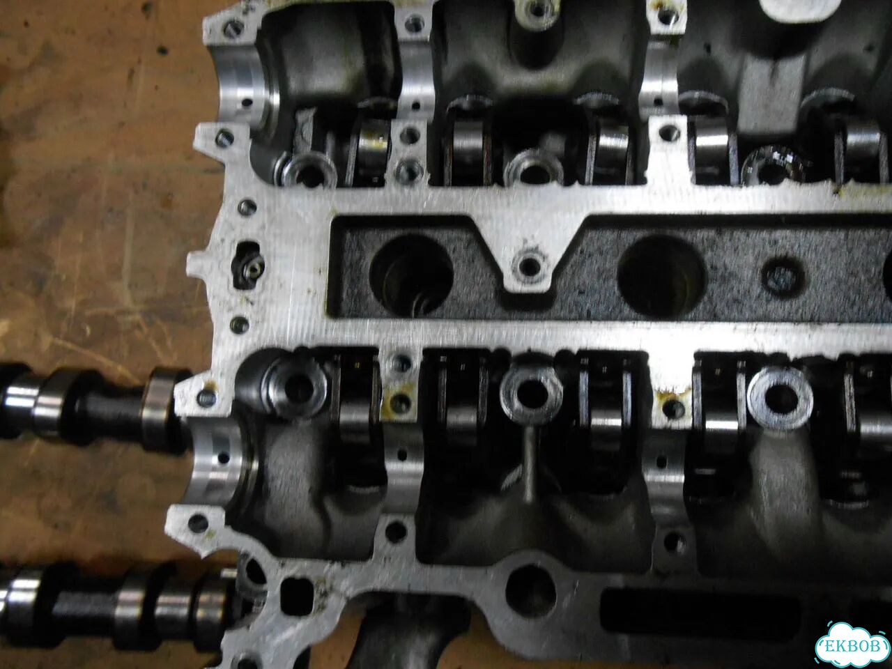Головка блока цилиндров Opel A14NET 55565291 фото 8