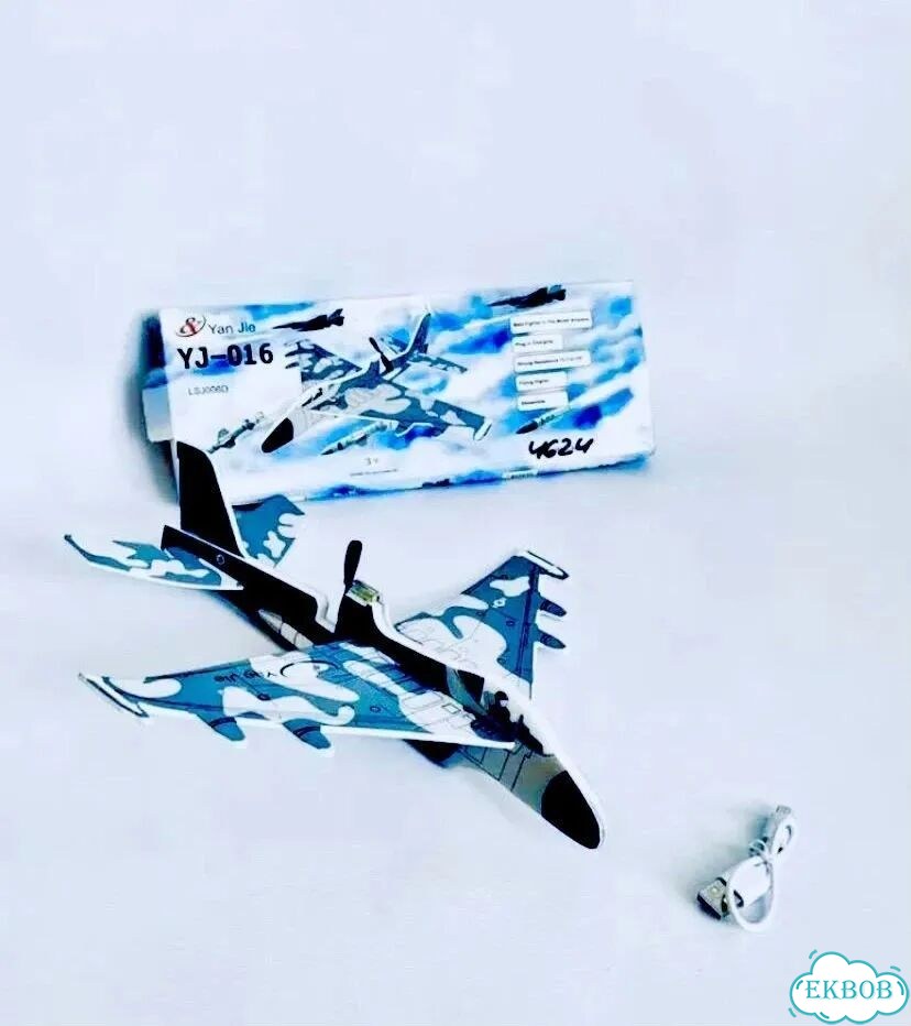 Самолёт Yan Joe YJ-016 летающий с подзарядкой фото 1
