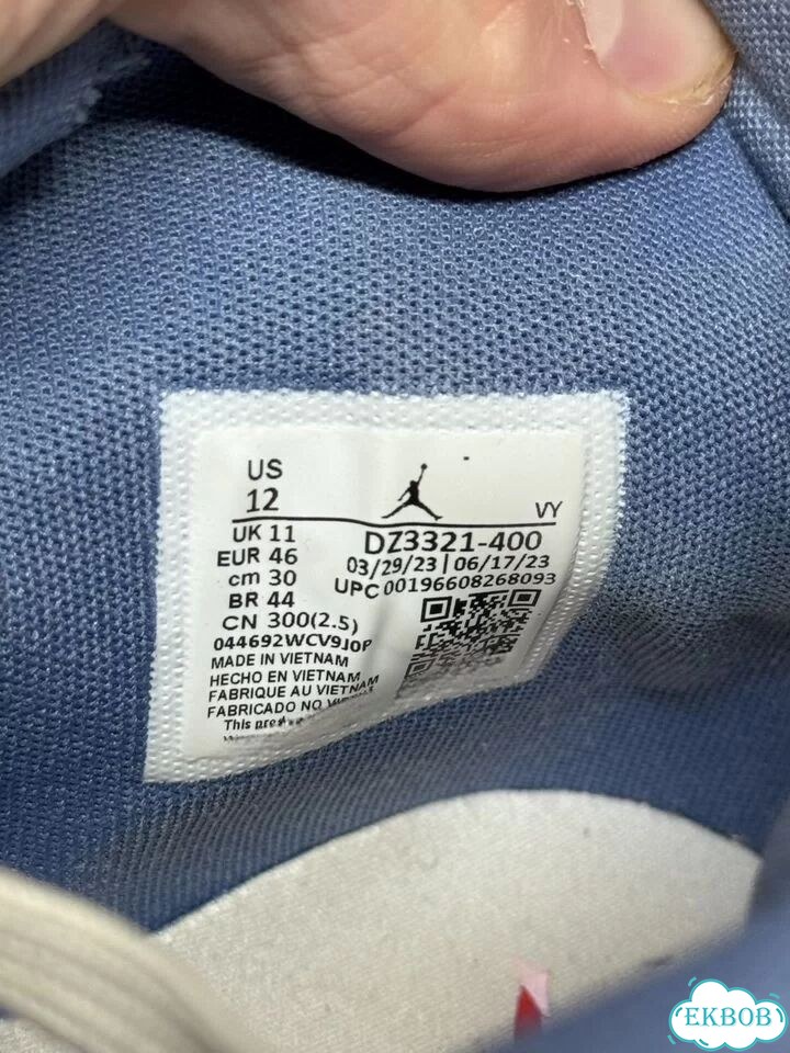 Оригинал Jordan Tatum 1 «Denim» фото 7