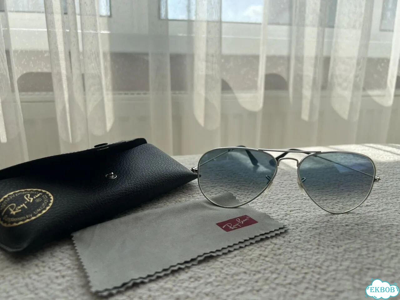 Солнцезащитные очки ray ban aviator фото 1