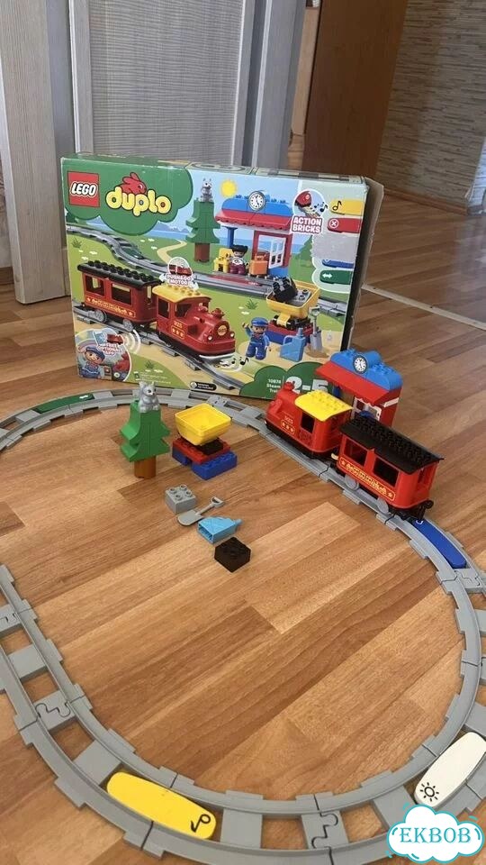 Lego duplo железная дорога фото 1