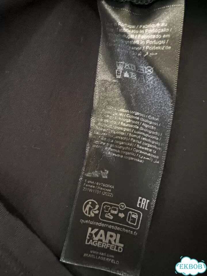 Футболка Karl lagerfeld оригинал фото 6