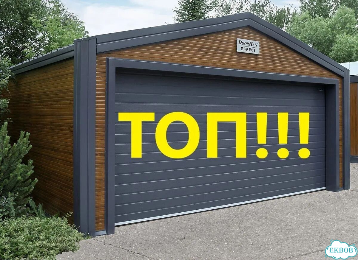 Гаражные секционные ворота DoorHan от завода фото 3