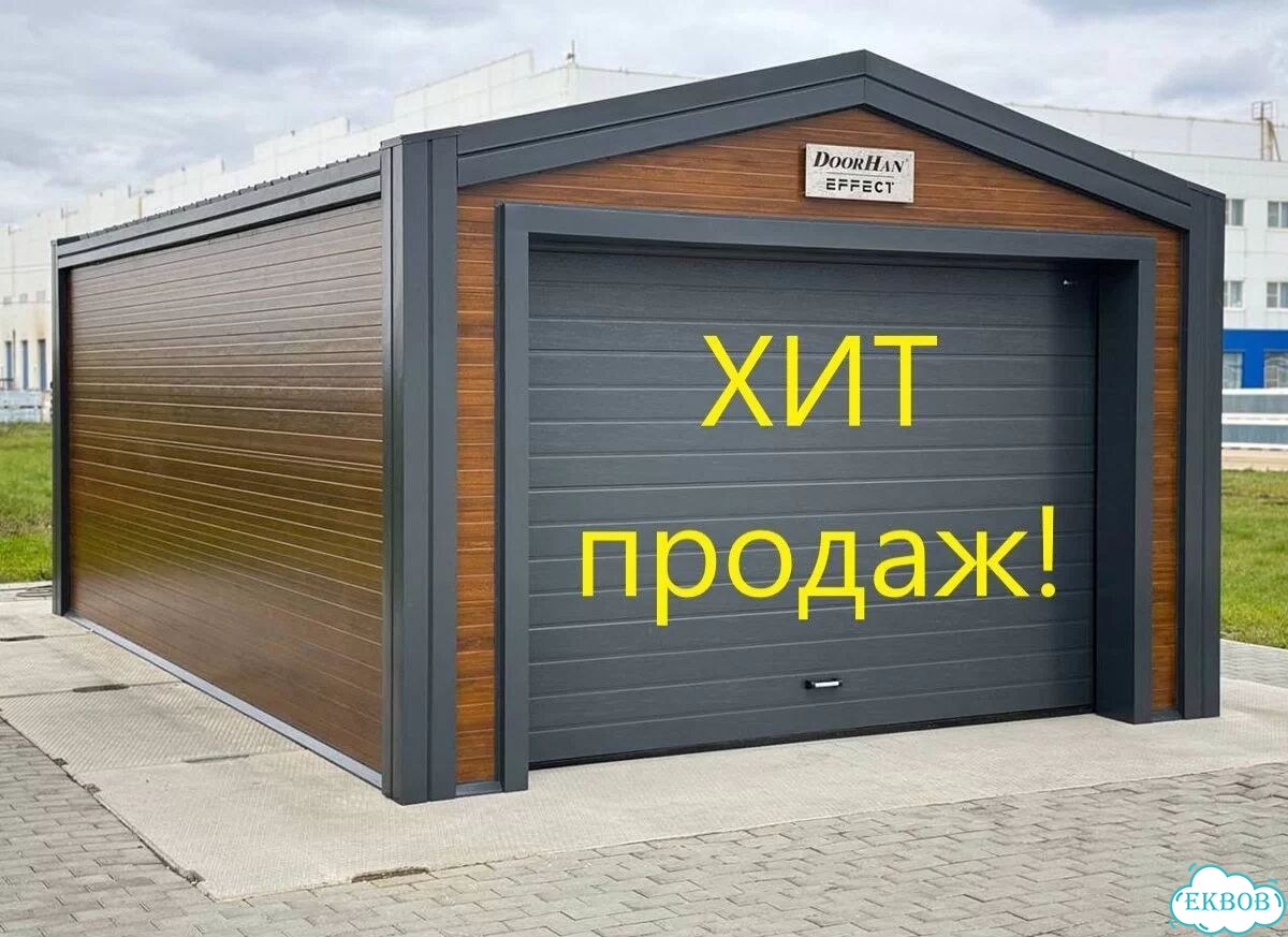 Гаражные секционные ворота DoorHan от завода фото 6